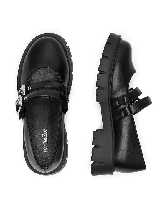 DeeZee DeeZee Loaferice CS5907-20 Crna