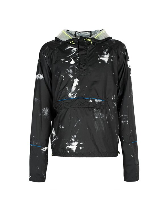 Les Hommes Les Hommes Μπουφάν μεταβατικό LHO357 258A | K Way Μαύρο Regular Fit