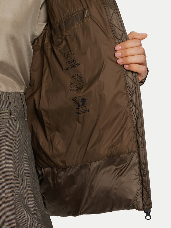 Bomboogie Bomboogie Kurtka puchowa Rome GW6012TDLC5 Zielony Regular Fit
