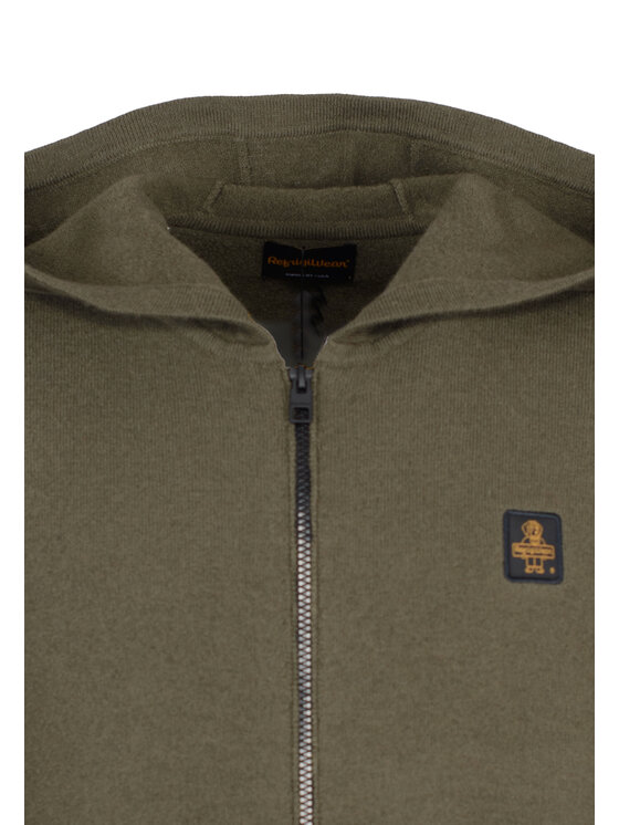RefrigiWear RefrigiWear Maglione M36200-E04010 Verde Regular Fit