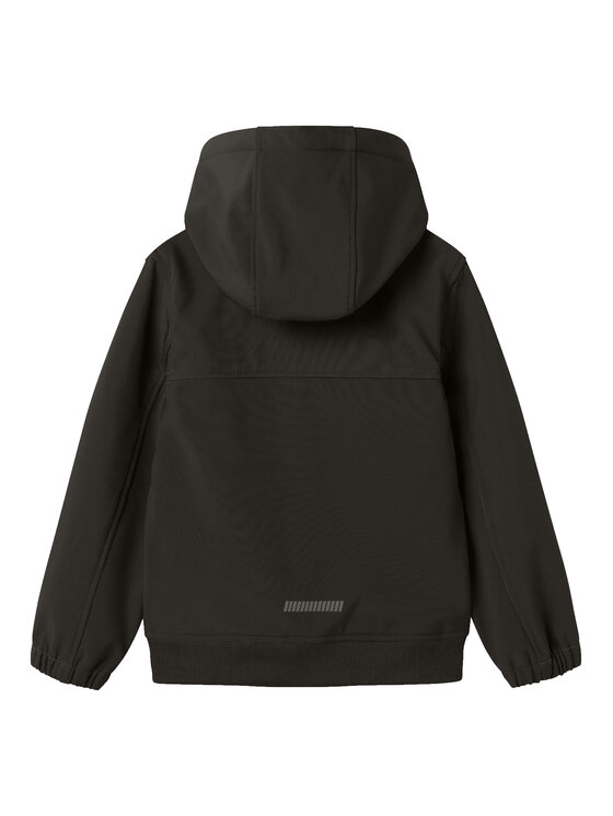 NAME IT NAME IT Куртка softshell 13236573 Чорний Regular Fit