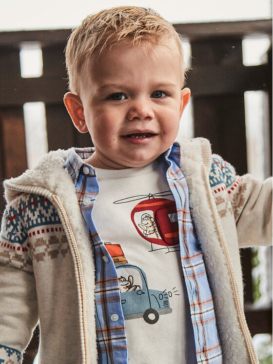 Mayoral Mayoral Блуза 2038 Екрю Regular Fit