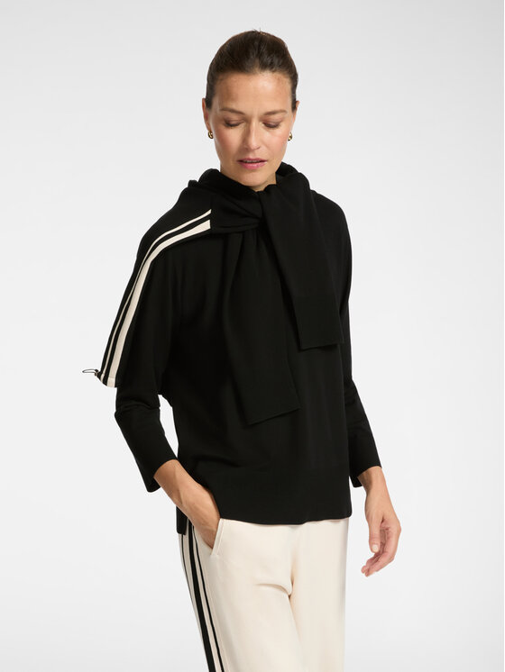 Elena Mirò Elena Mirò Cardigan M449Z000577N033 Nero Regular Fit