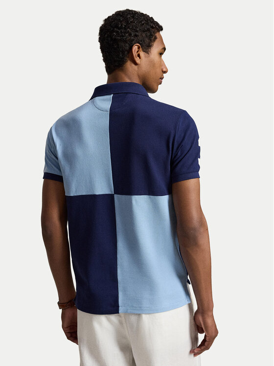 Polo Ralph Lauren Polo Ralph Lauren Polo 710B21927001 Blu scuro Custom Slim Fit