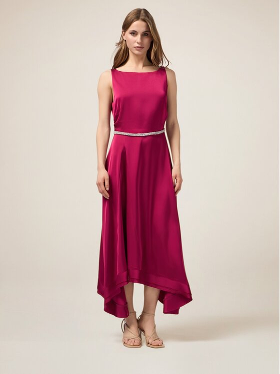 Oltre Oltre Sukienka koktajlowa 7317R004814N019 Różowy A-Line Fit
