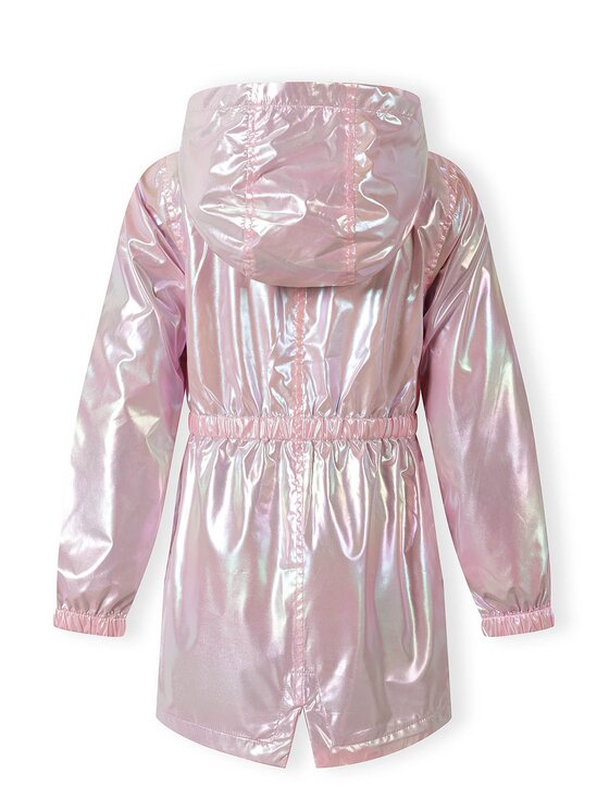 minoti minoti Kurtka przeciwdeszczowa 18COAT21 Różowy Regular Fit
