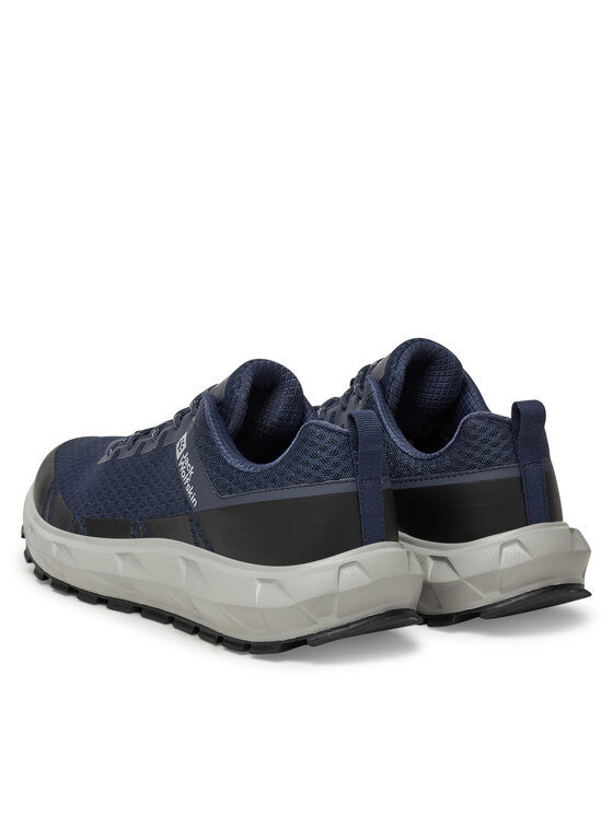 Jack Wolfskin Jack Wolfskin Sneakersy -Hike Ventura Lite Xt Vent Low M A64206 Granatowy