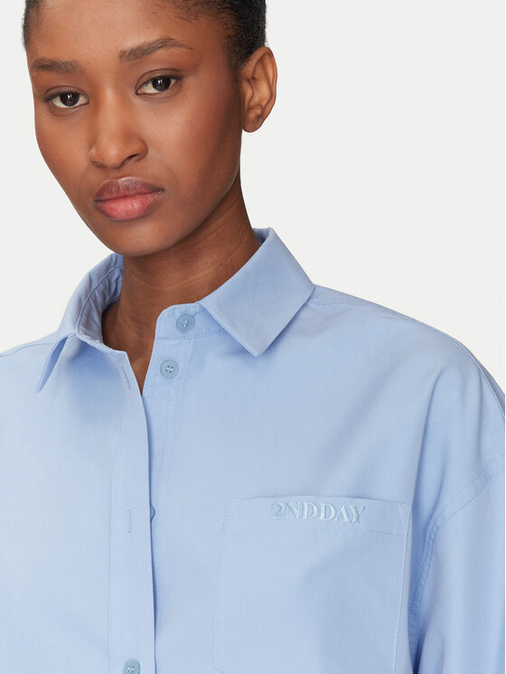 2NDDAY 2NDDAY Hemd Claras 2251130229 Blau Relaxed Fit