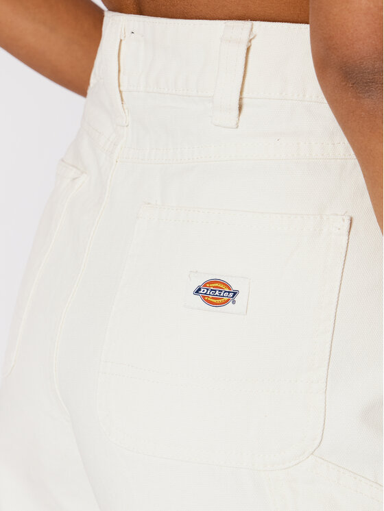Dickies Dickies Pantaloncini di jeans Duck Canvas DK0A4XRSC43 Beige Regular Fit