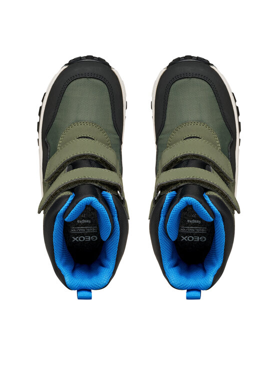 Geox Geox Cizme de zăpadă J Himalaya B Abx J46FRE 0FU50 CA3K4 S Kaki