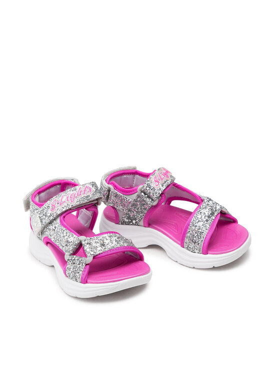 Sandali hotsell skechers argento