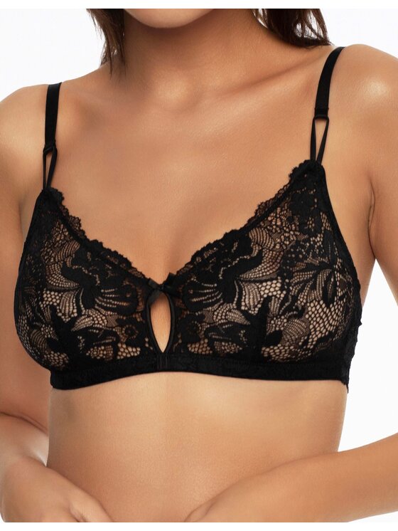 Esotiq Esotiq Podprsenka Bralette 41483-99X Čierna