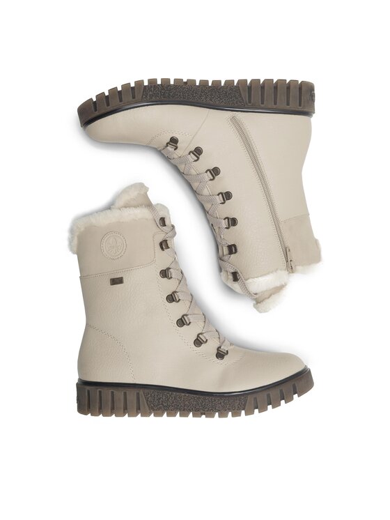 Rieker Rieker Schnürschuhe Y3424-60 Beige