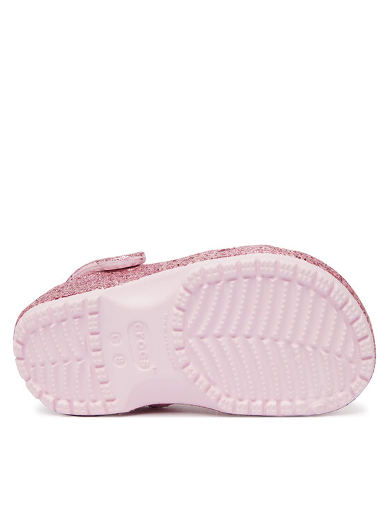 Crocs Crocs Plätud Classic Chunky Glitter Clog T 211940 Roosa