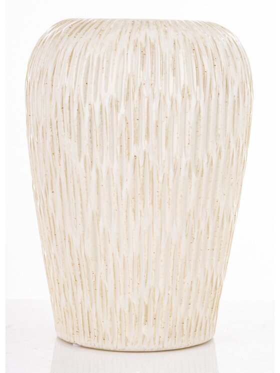 MIAhome MIAhome Wazon osłonka ceramiczna FIBI-3 Biały