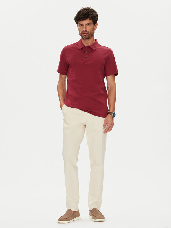 Michael Kors Michael Kors Polo CS15073C93 Różowy Regular Fit