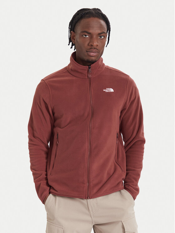 The North Face The North Face Felpa di pile Glacier NF0A8D0R Rosso Regular Fit