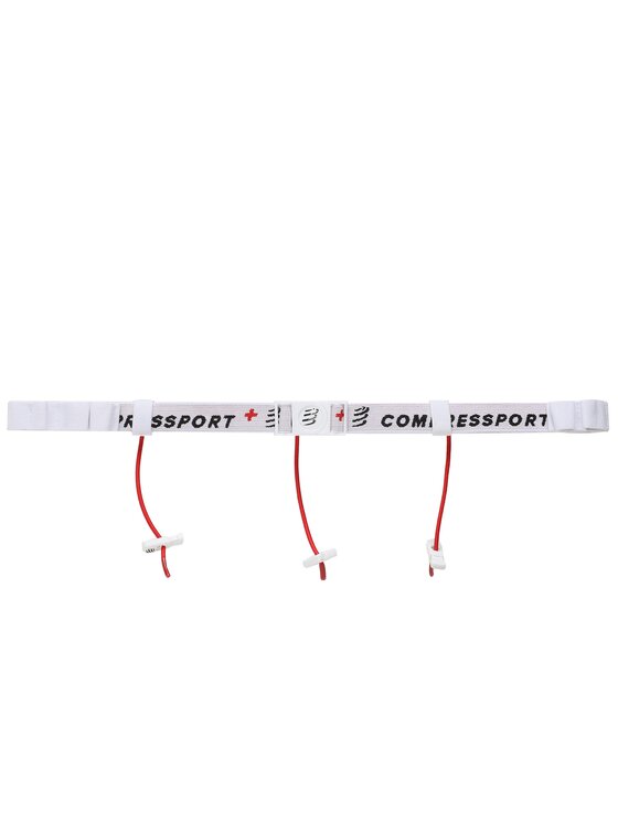 Compressport Compressport Futóöv Race Belt CU00013B Fehér