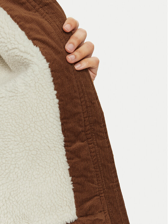 Wrangler Wrangler Bunda bomber Aviator 112356507 Hnědá Regular Fit