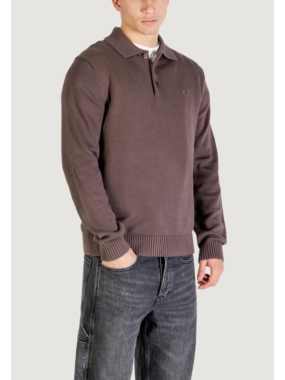Tommy Jeans Tommy Jeans Πουλόβερ DM0DM22647 Καφέ Casual Fit