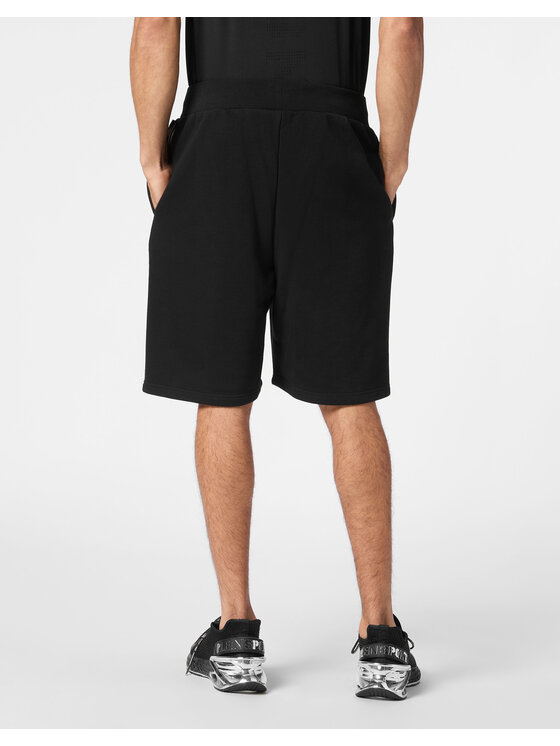Plein Sport Plein Sport Szorty 22331 Czarny Jogger Fit