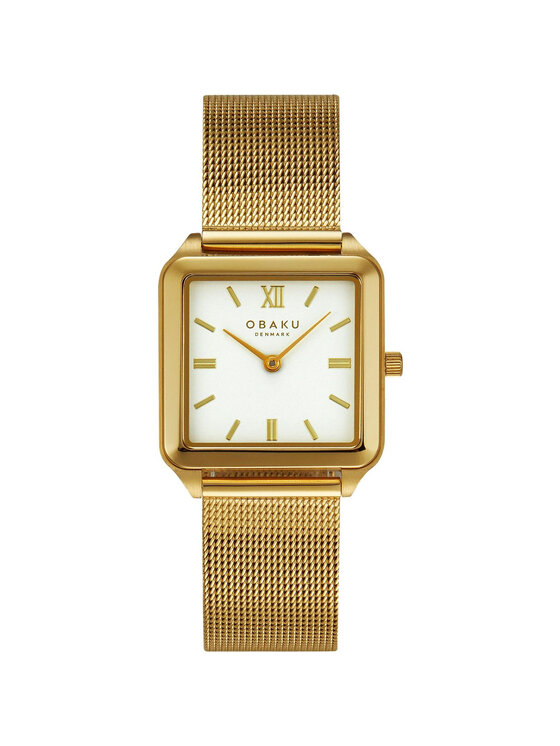 Obaku Obaku Hodinky V309LXGWMG Zlatá