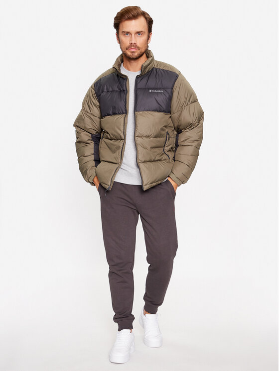 Columbia Columbia Kurtka zimowa Pike Lake™ II Jacket Khaki Regular Fit