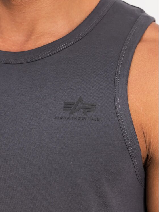 Alpha Industries Alpha Industries Tank top AI.196541 Sivá Regular Fit