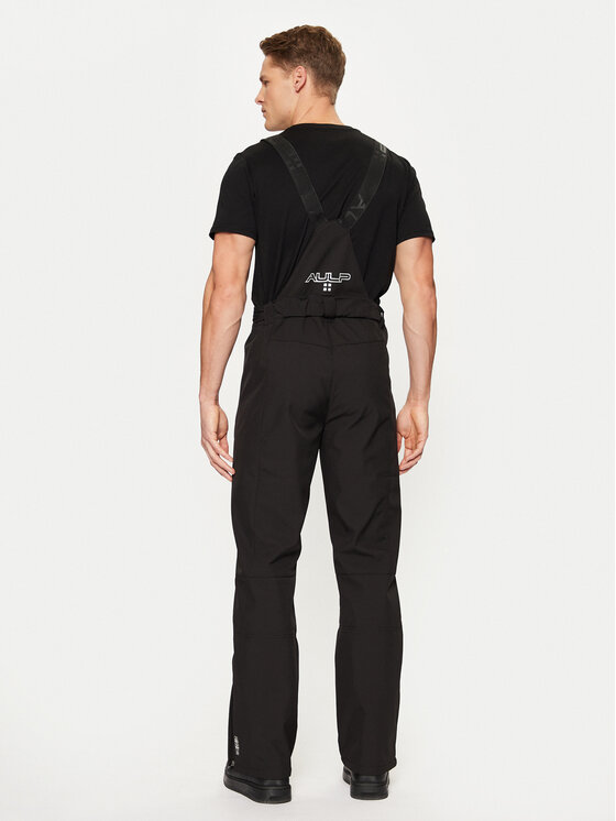 Aulp Aulp Pantaloni de schi Vizil Negru Regular Fit