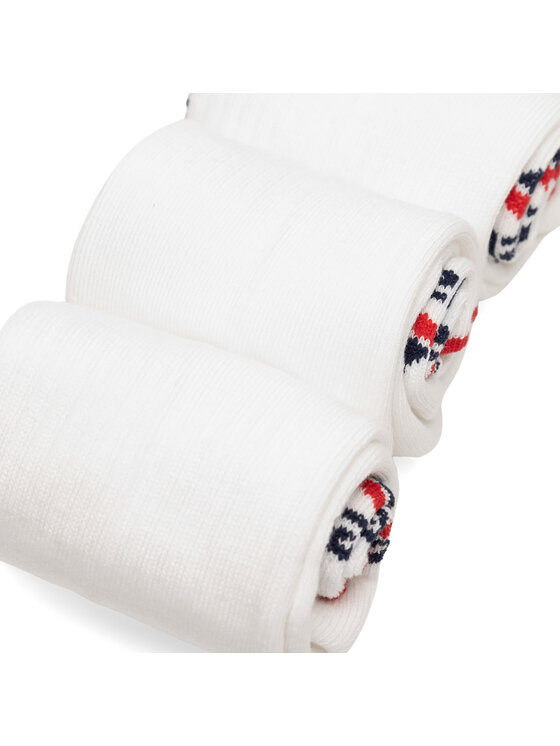 Reebok Reebok 3 pár uniszex hosszú szárú zokni R0362-SS24 (3-pack) Fehér