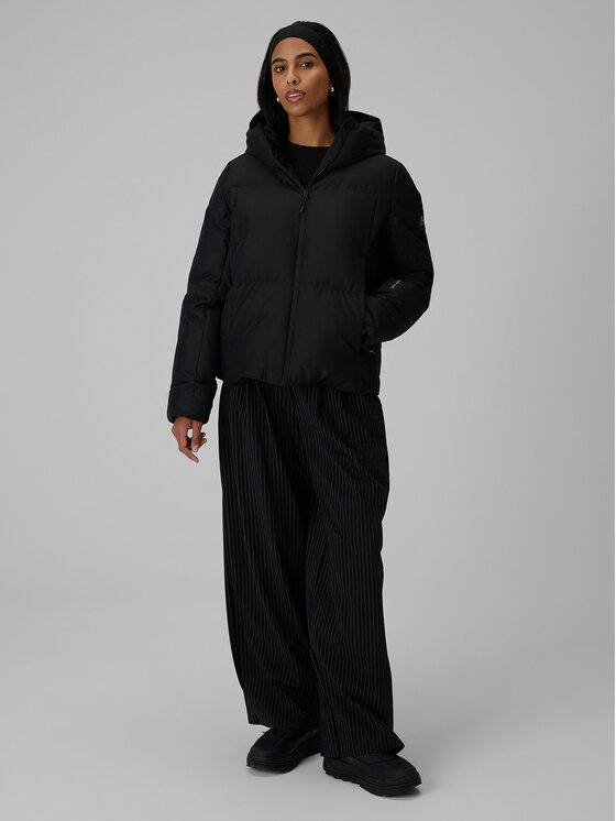 4F 4F Kurtka zimowa URBAN COMMUTER Czarny Regular Fit