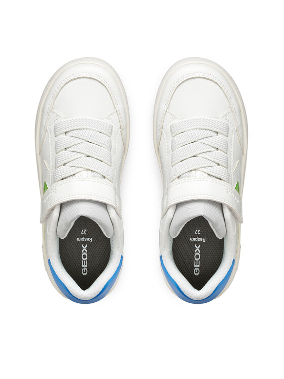 Geox Geox Sneakersy J Eclyper Boy J55LSA 05411 C0478 S Biały