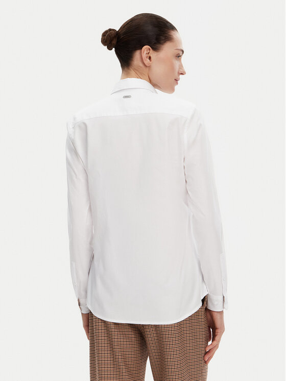 Barbour Barbour Πουκάμισο Derwent LSH1409WH33 Λευκό Regular Fit