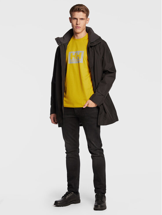 T-shirt Box 53285 Giallo Regular Fit