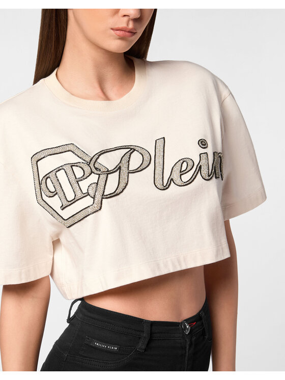 PHILIPP PLEIN PHILIPP PLEIN T-Shirt 27393 Biały Regular Fit