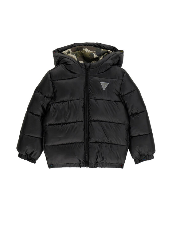 Guess Guess Зимова куртка N6YL01 W2656 Чорний Regular Fit
