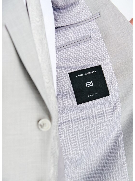 Pako Lorente Pako Lorente Marynarka P26SF-3G-008 Szary Slim Fit