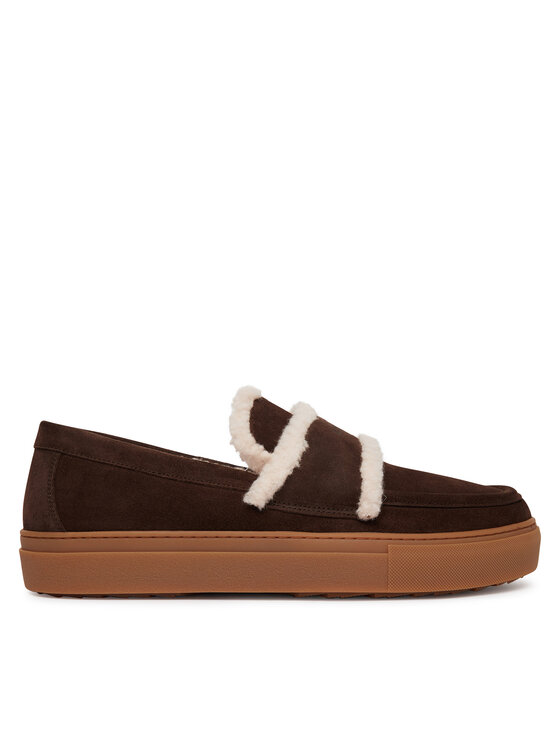 Inuikii Inuikii Туфлі Shearling Loafer 2006.003.0011 Темно-коричневий
