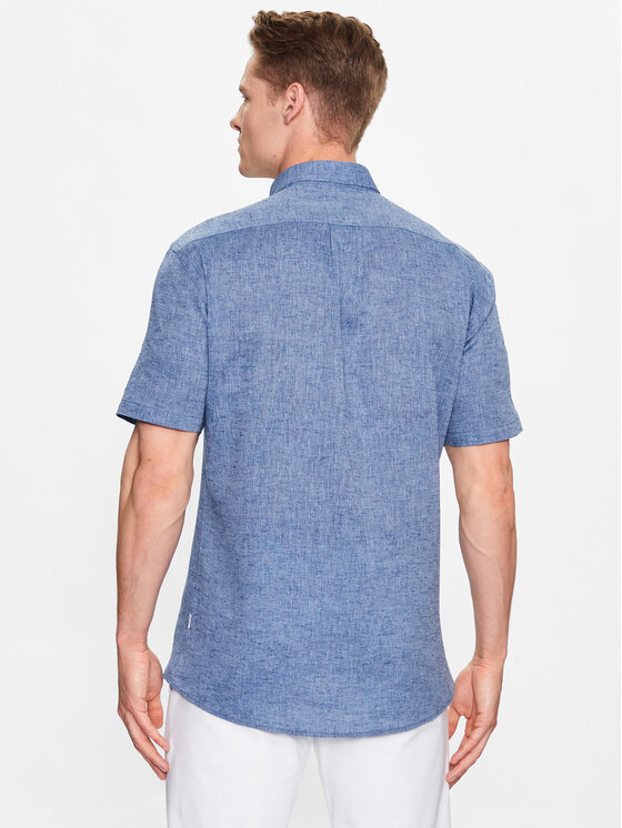 Lindbergh Lindbergh Särk 30-203345A Sinine Slim Fit