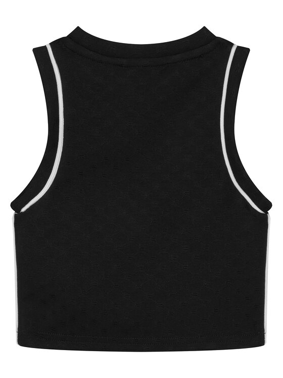 Guess Guess Top J6GI37 KF972 Negru Slim Fit