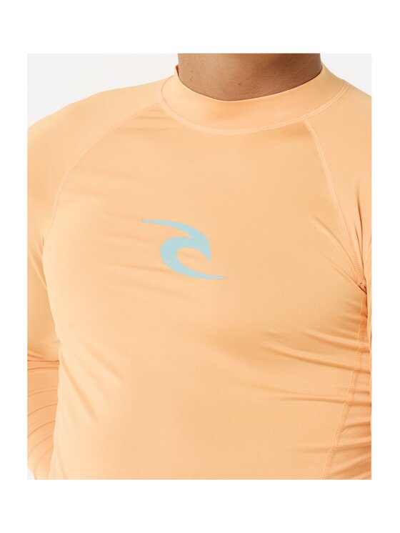 Rip Curl Rip Curl Koszulka do pływania Waves Upf Perf L/S Pomarańczowy