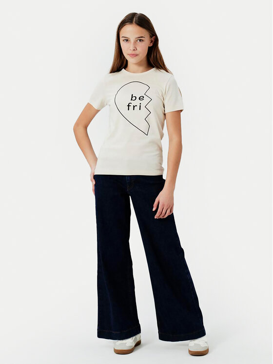 NAME IT Džínsy 13235217 Tmavomodrá Wide Leg