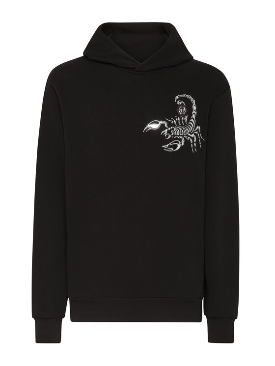 PHILIPP PLEIN PHILIPP PLEIN Mikina 1617 Čierna Regular Fit