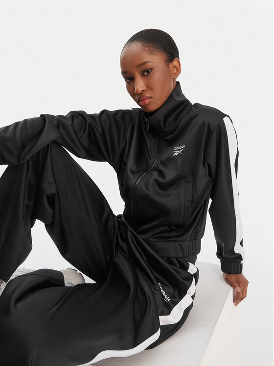 Reebok Reebok Mikina Cecilia RK25511CCW Čierna Regular Fit