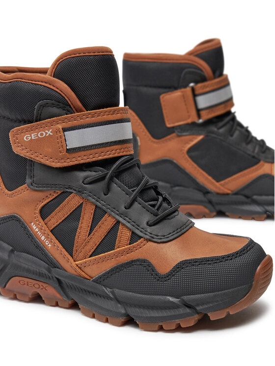Geox Geox Zimski škornji J Flexyper Plus Boy J36LCD 0MEFU CR69B M Rjava
