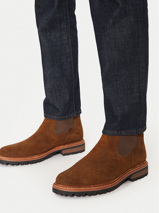 Clarks Clarks Sztyblety Clarkridge Top 26179723 Brązowy
