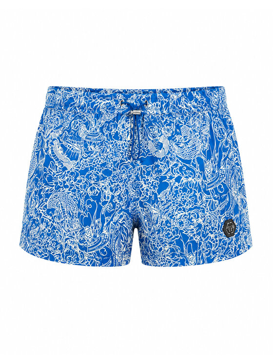 PHILIPP PLEIN PHILIPP PLEIN Kąpielówki 30467 Niebieski jasny