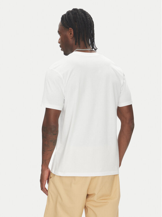 Quiksilver Quiksilver T-Shirt EQYZT08065 Bílá Regular Fit