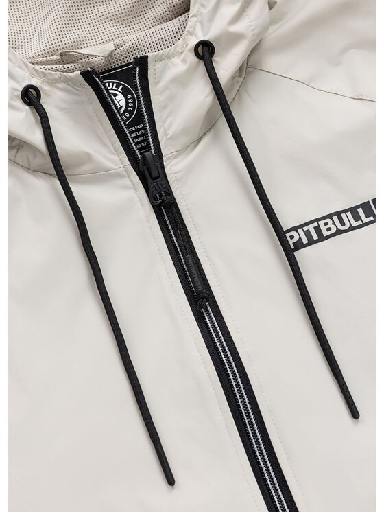 PITBULL PITBULL Kurtka przejściowa ATHLETIC LOGO II Beżowy Regular Fit