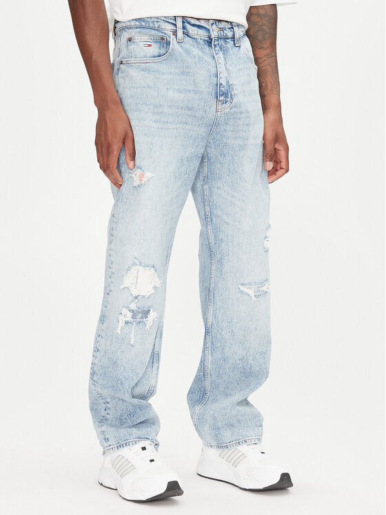 Tommy Jeans Tommy Jeans Farmer Otis DM0DM21026 Kék Straight Fit